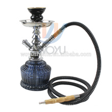 Glass hookah shisha zinc alloy small shisha mini hookah relax lounge bar